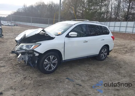 2017 Nissan Pathfinder Sv из США, поврежденный, VIN 5N1DR2MN4HC603239